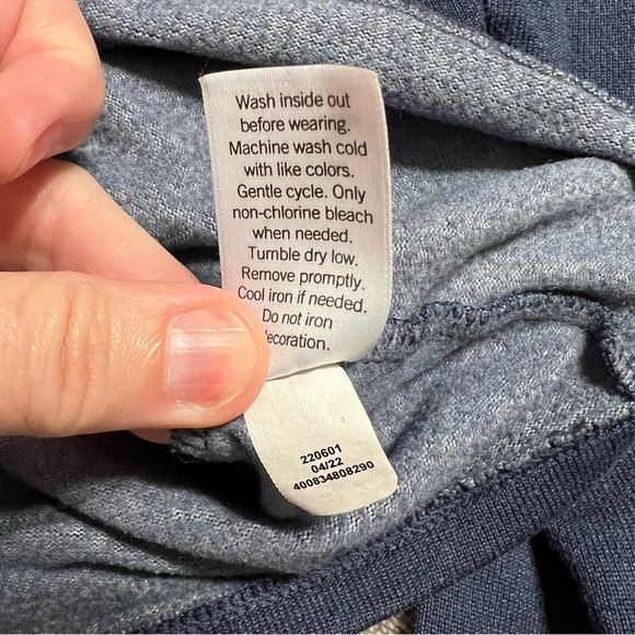 Lauren Conrad Navy Blue Dachshund Through The Woods Sleep Shirt size large - Picture 7 of 7